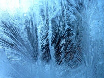 窓の霜2